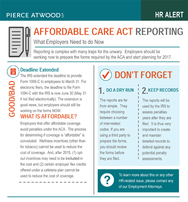 TO COMPLY WITH THE REQUIREMENTS OF THE AFFORDABLE CARE ACT visual data 2